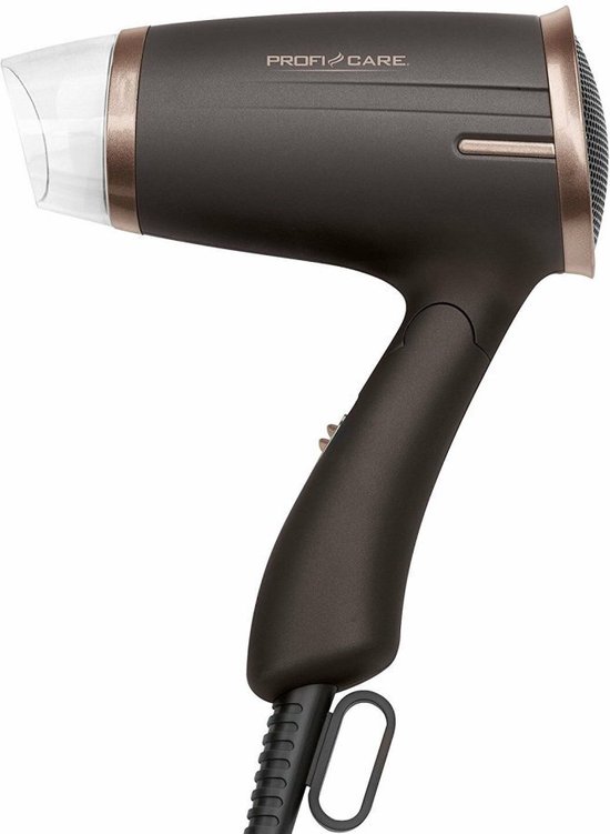 ProfiCare HT3009 - Haardroger - inklapbaar - 1400W - Brons/Zwart