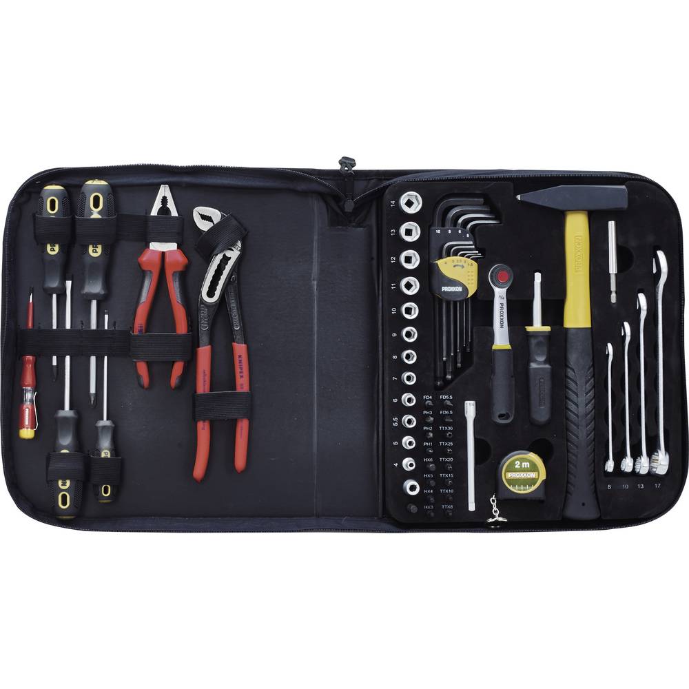 Proxxon Universal – Werkzeugtasche Gereedschapstas (gevuld) Professioneel (l x b x h) 335 x 335 x 70 mm