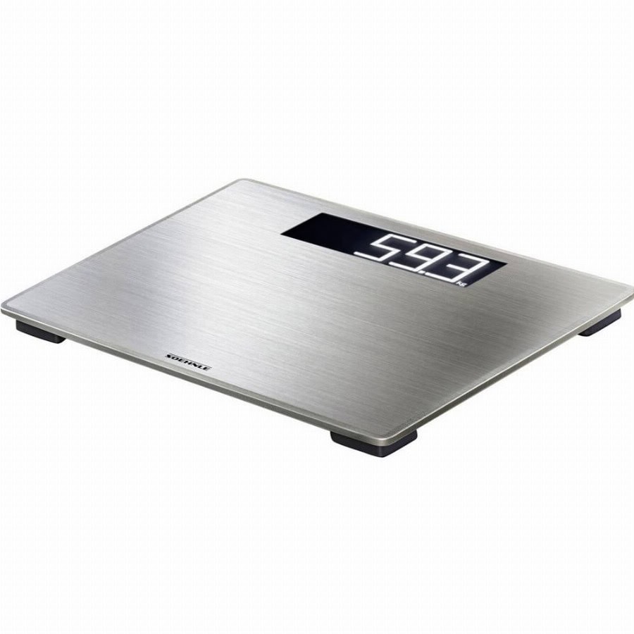 Soehnle Style Sense Safe 300 63867 Personenweegschaal Digitaal Weegbereik (max.): 180 kg RVS (geborsteld)