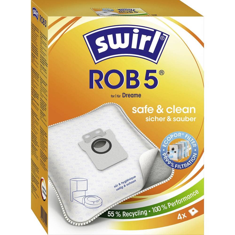 Swirl ROB 5 EcoPor Stofzuigerzak 4 stuk(s)