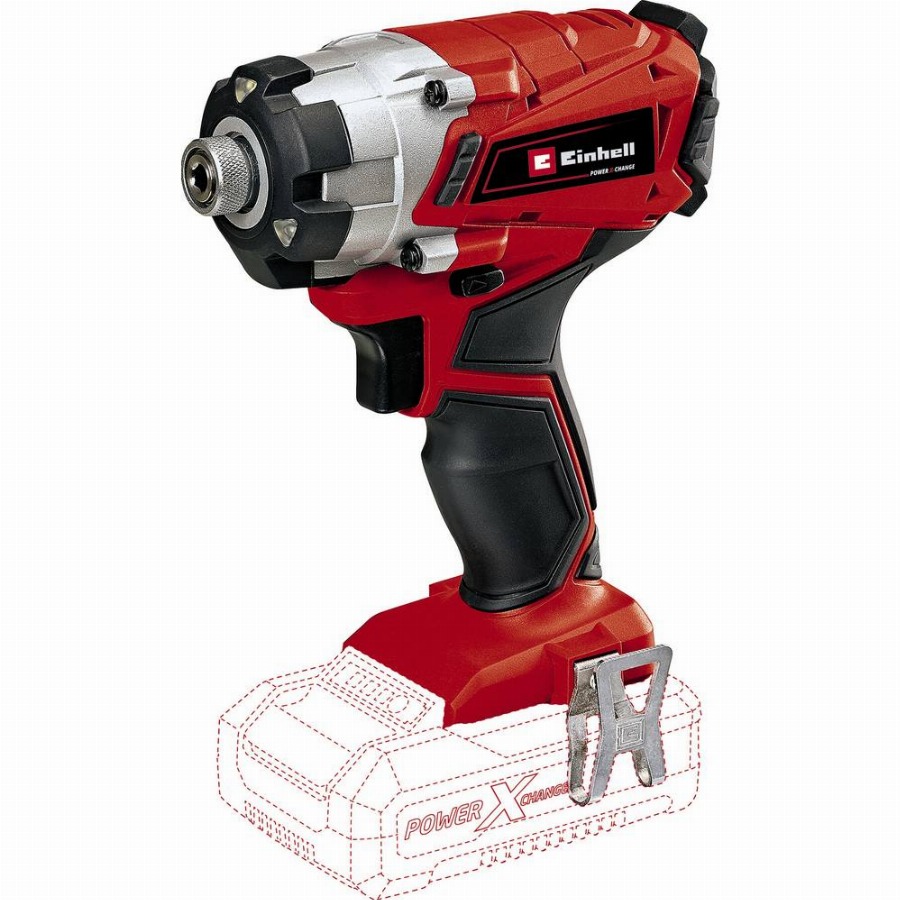 Einhell Accu Slagschroefmachine TE-CI 18/1 Li Solo - Power X-Change - 18 V/Li-ion - 0-2300 t/min - Max. koppel 140 Nm - Excl. accu en lader