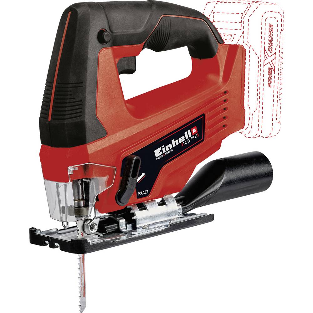 Einhell TC-JS 18 Li - Solo Power X-Change Accu-decoupeerzaag 4321209 Incl. accessoires, Zonder accu, Zonder lader 18 V