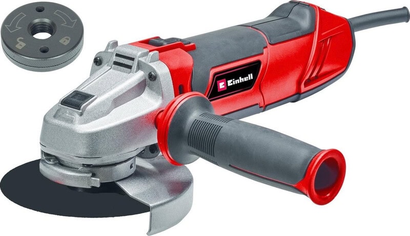 Einhell TE-AG 125/1010 CE Q 4430890 Haakse slijper 125 mm Incl. snelspanmoer 1010 W 240 V