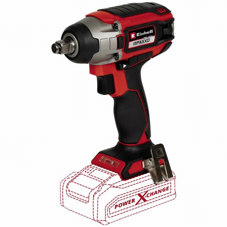 Einhell Professional Accu Slagschroefmachine IMPAXXO 18/230 Li Solo - Power X-Change - 18 V/Li-ion - 230 Nm - Koolborstelloze motor - Excl. accu en lader