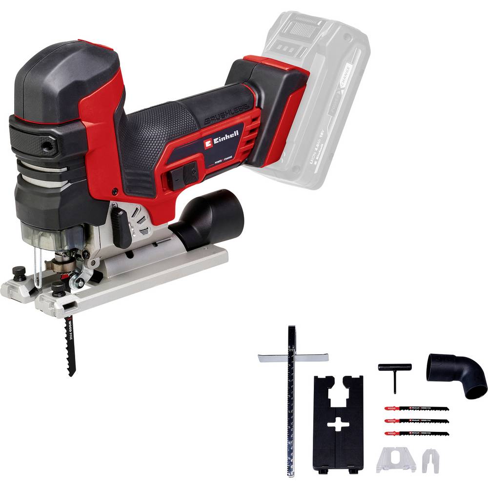 Einhell Professional TP-JST 18/135 Li BL 4321265 Accu-decoupeerzaag Zonder lader, Zonder accu Aantal meegeleverde accus: 0