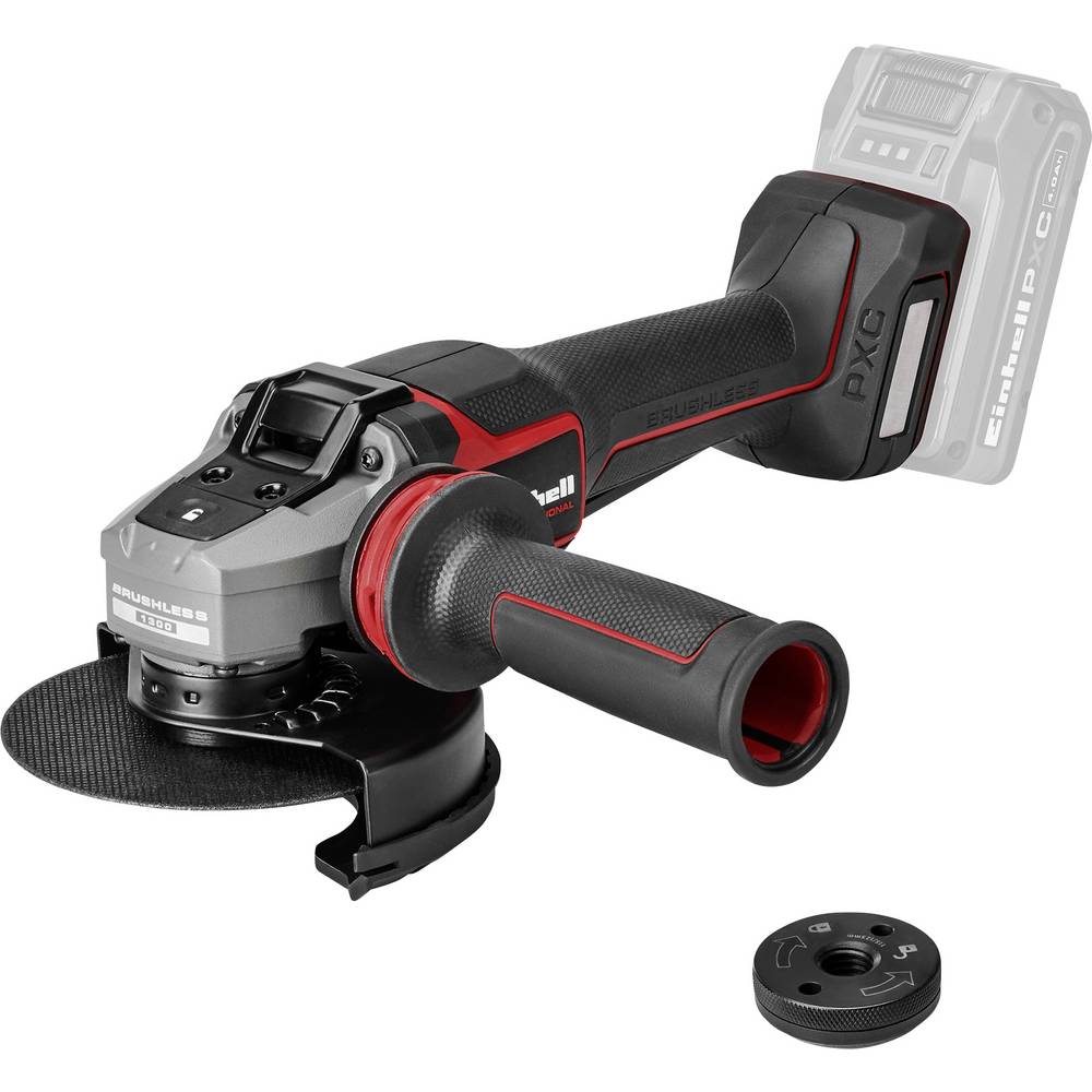 Einhell Professional TP-AG 18/125-13 Q P BL - Solo 4431197 Haakse accuslijper Zonder accu, Zonder lader 1300 W 18 V
