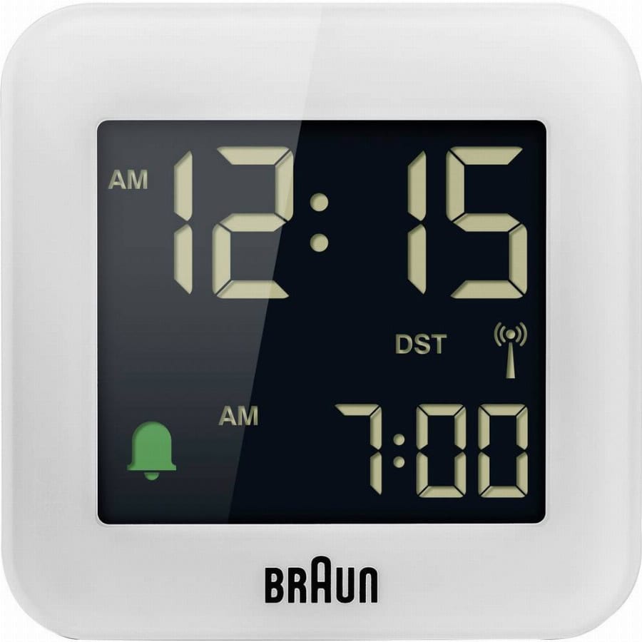 Braun BC08W-DCF Wekker Zendergestuurd Wit