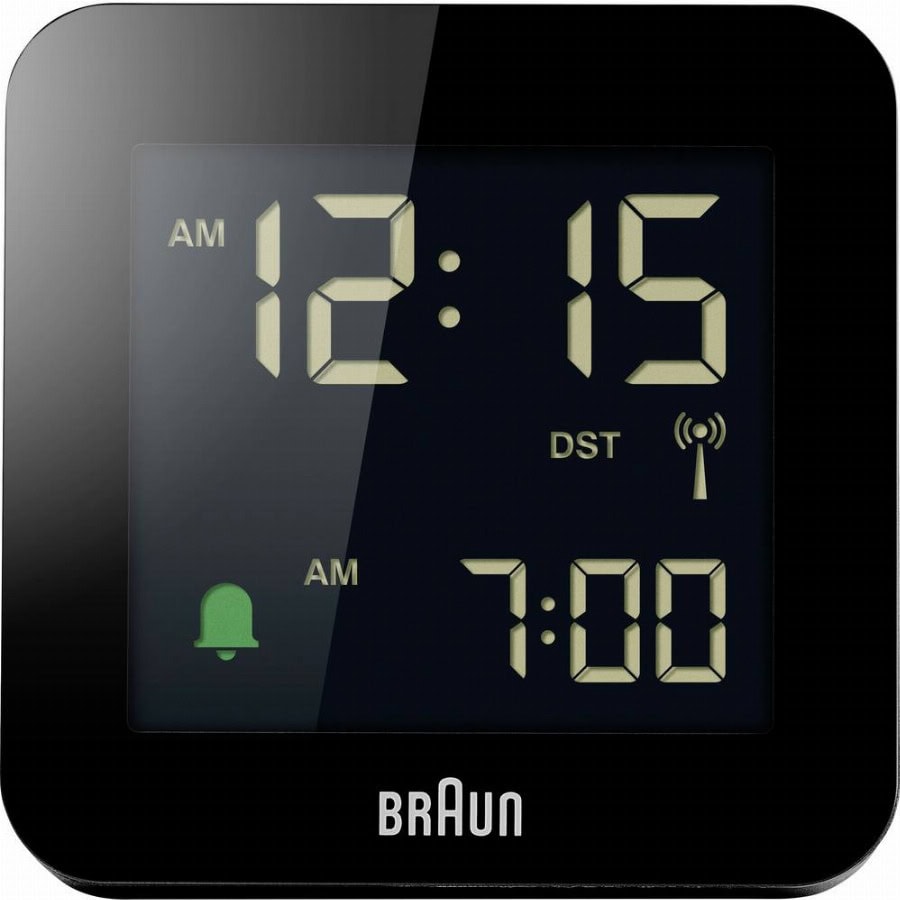 Braun BC09B-DCF Wekker Zwart Alarmtijden 1 2-delig