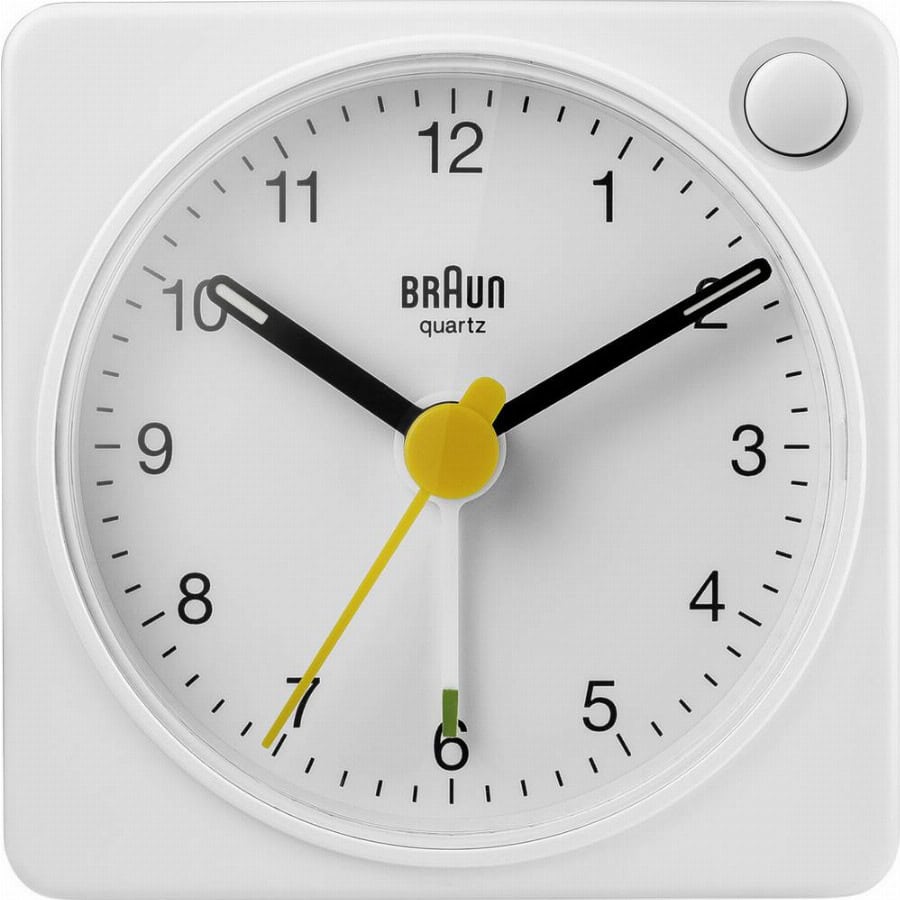 Braun 67101 Wekker Kwarts Wit