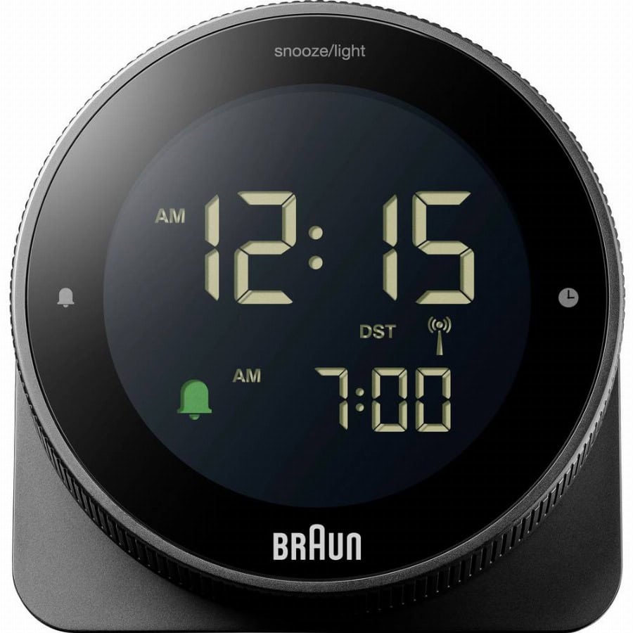 Braun BC24DCF Wekker Zwart Alarmtijden 1 1 timertijd