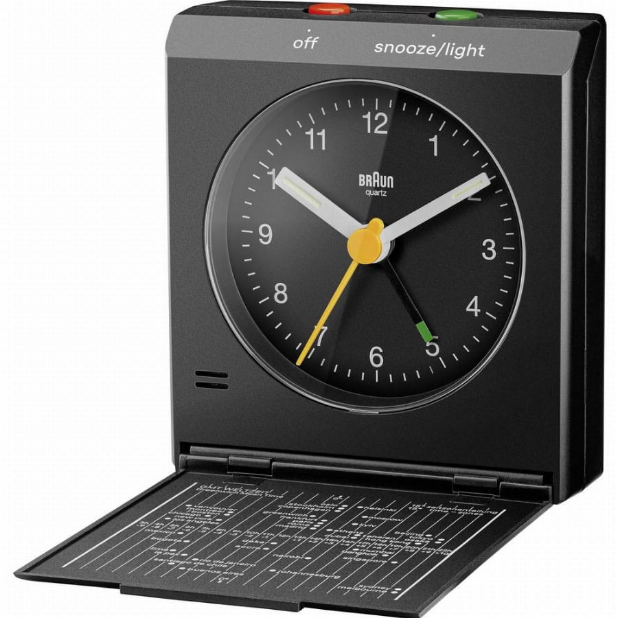 Braun BC05B Wekker Zwart Alarmtijden 1 1 timertijd