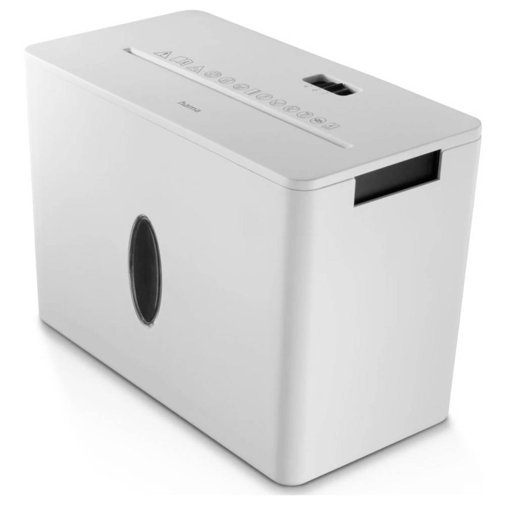 Hama Safe X40-W Papierversnipperaar 4 vellen 4 x 33 mm P-4 8 l Ook geschikt voor Creditcards