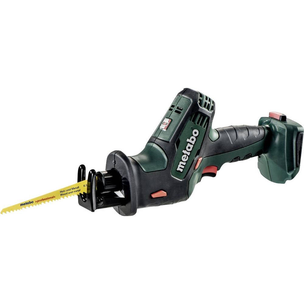 Metabo SSE 18 LTX Compact 602266840 Accu-reciprozaag Zonder accu 18 V