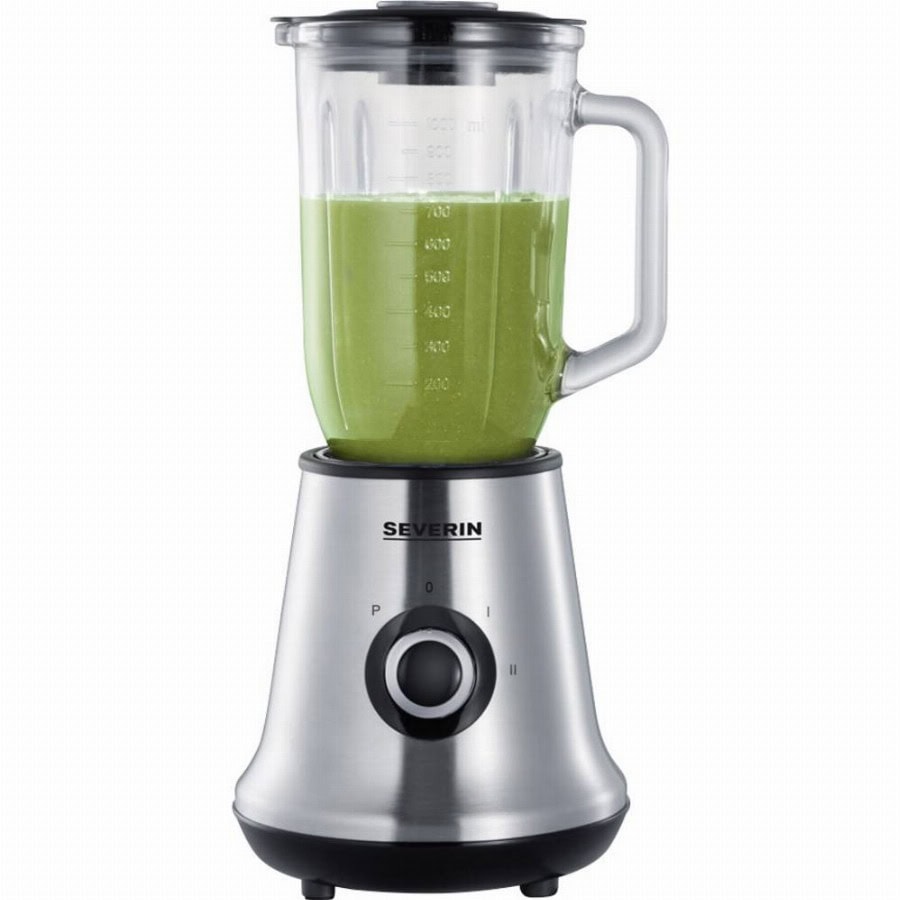 Severin SM 3734 Blender 500 W RVS (geborsteld), Zwart