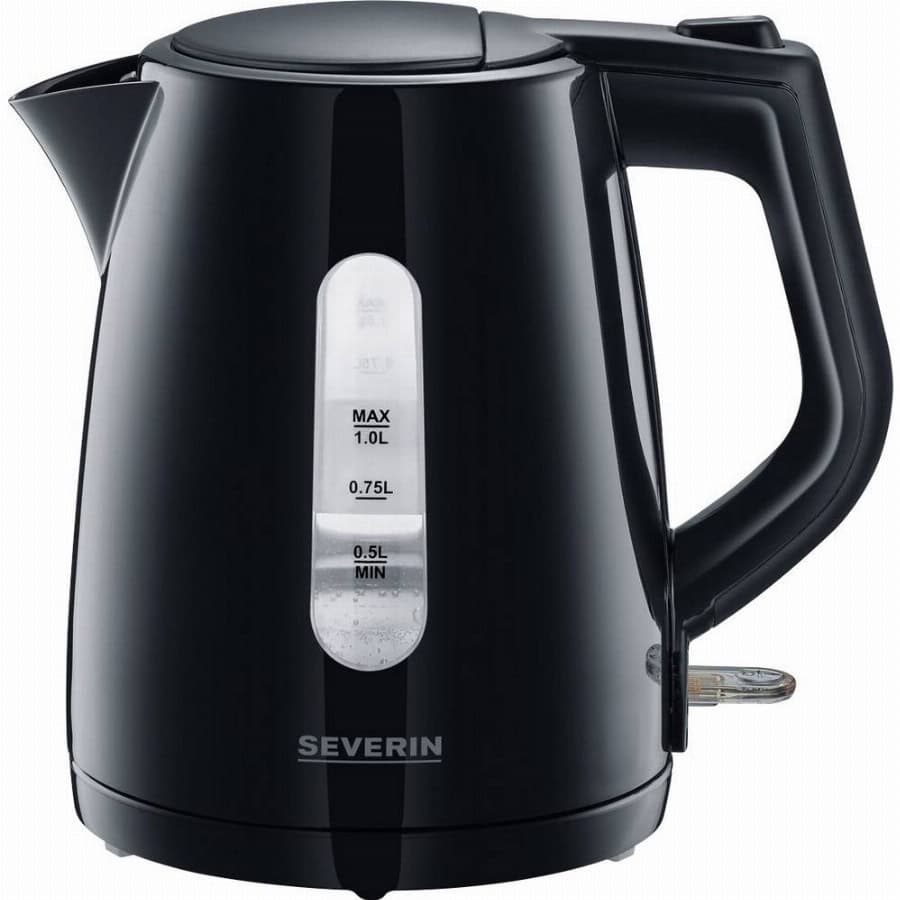 Severin WK 3410 Waterkoker Oververhittingsbeveiliging Aantal/Volume: 1 l Zwart