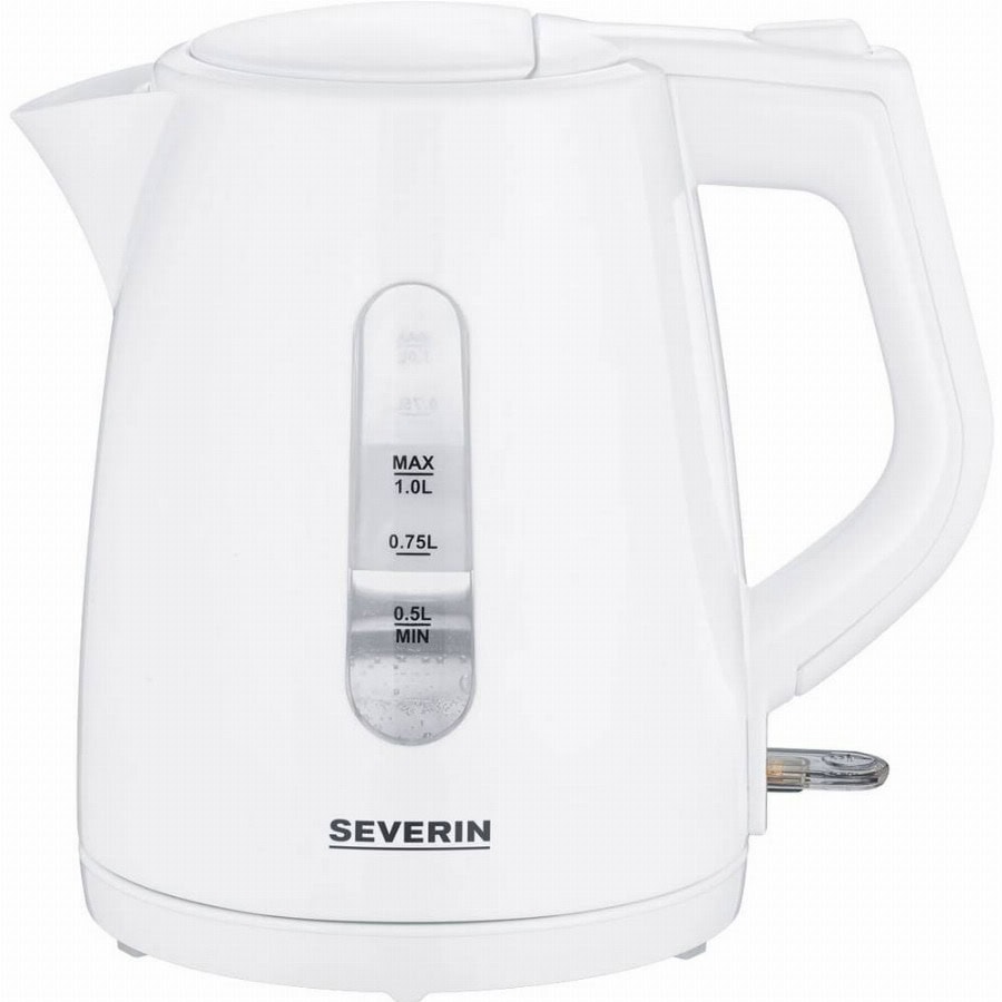 Severin WK 3411 Waterkoker Oververhittingsbeveiliging Aantal/Volume: 1 l Wit