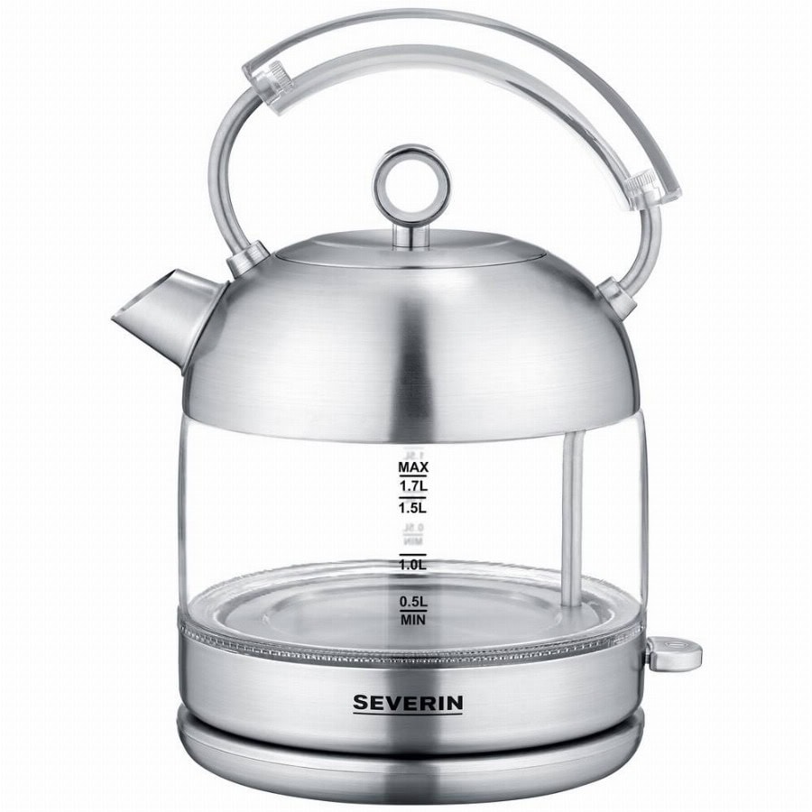 Severin WK 3459 Waterkoker Snoerloos, BPA-vrij Aantal/Volume: 1.7 l RVS
