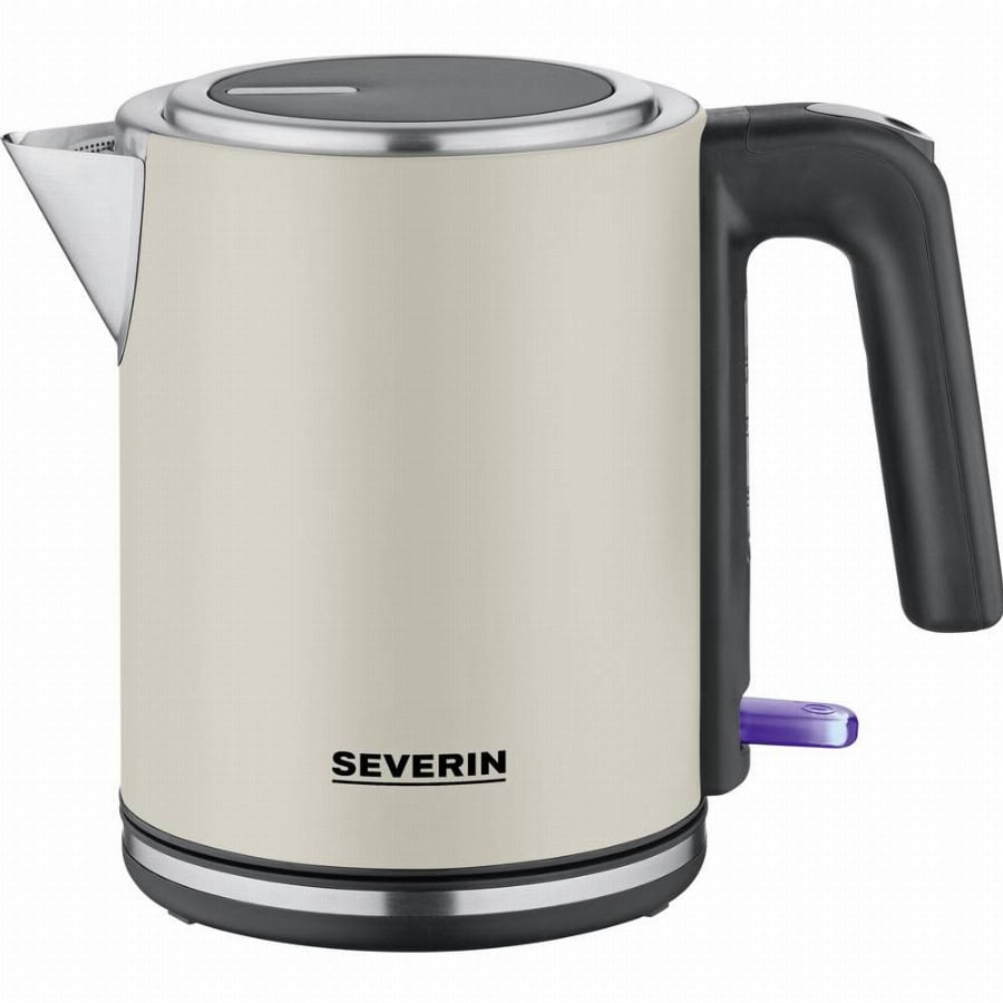Severin 9577 Waterkoker BPA-vrij, Controlelampje Beige, Zwart