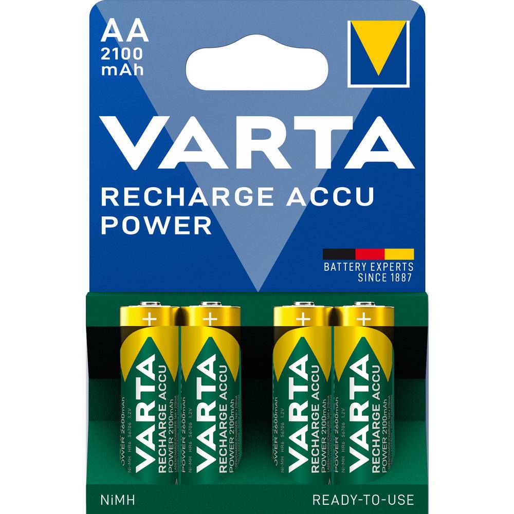 VARTA 2100 MAH AA LR06 X4