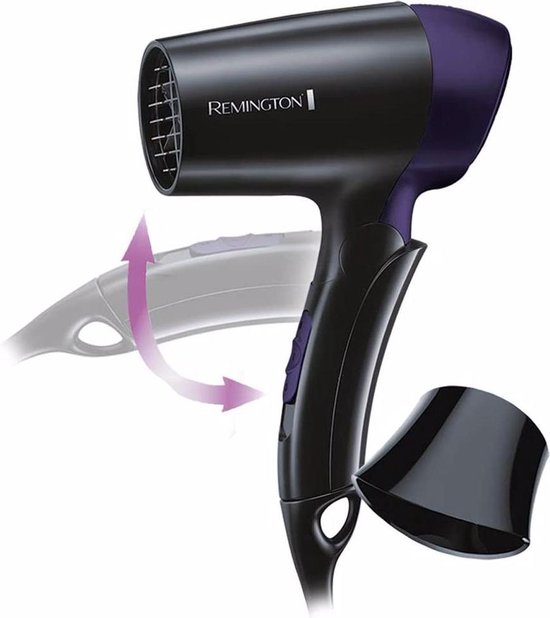 Remington Inklapbare Reishaardroger D2400, Werelwijd voltage 1400 Watt - ReisHaardroger