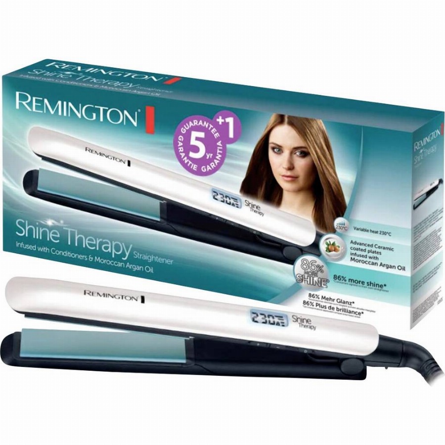 Remington S8500 Stijltang Wit, Zwart, Turquoise