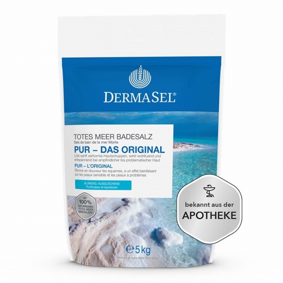 Dermasel® Pure Dode Zee Badzouten Origineel 5 Zout