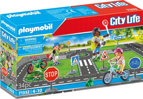 Playmobil City Life School Verkeerseducatie Speelset