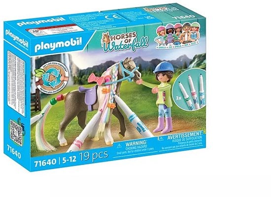 Playmobil Horses of Waterfall Wasbare Paard Speelset