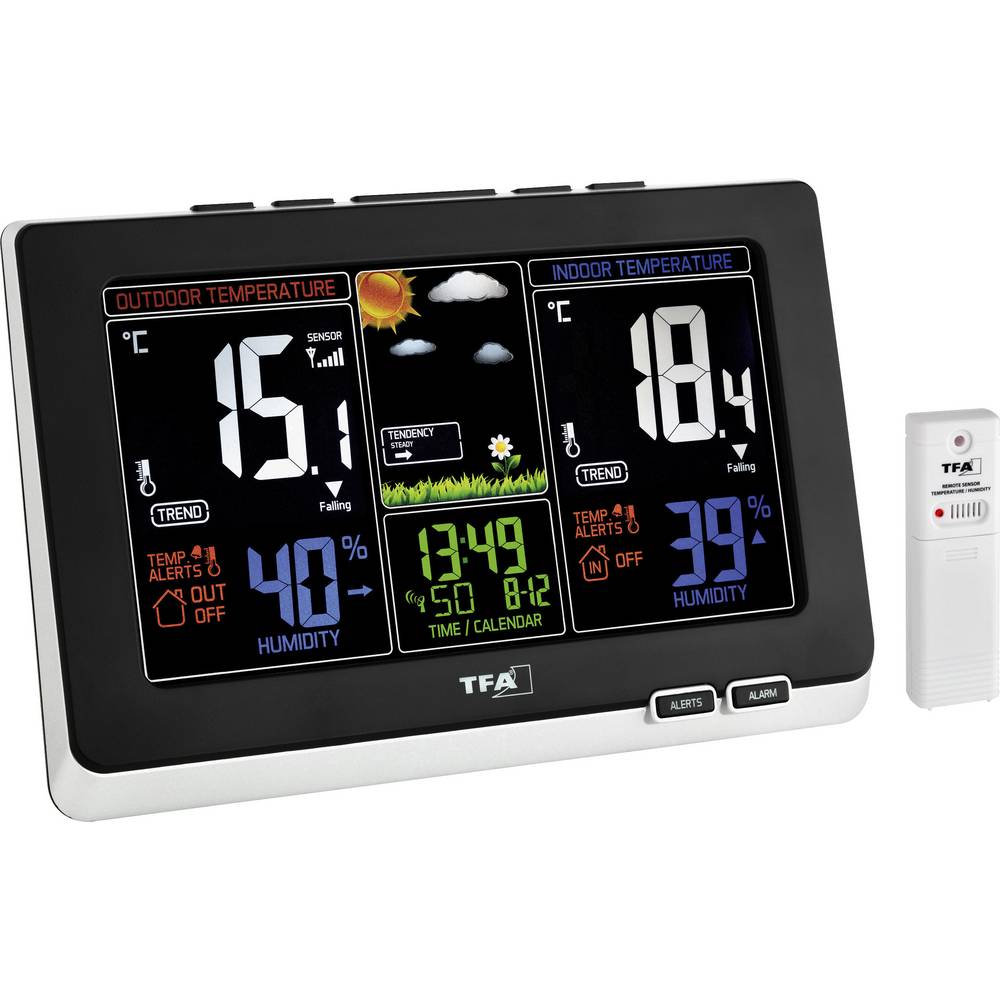TFA Dostmann Spring 35.1129.01 Draadloos weerstation Verwachting voor 6 tot 12 uur