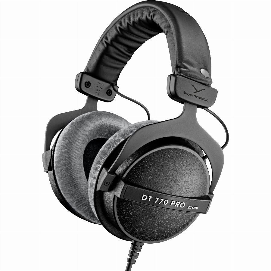 Beyerdynamic-DT 770 PRO – Wired Studio Headphones – 80 Ohm – Grijs