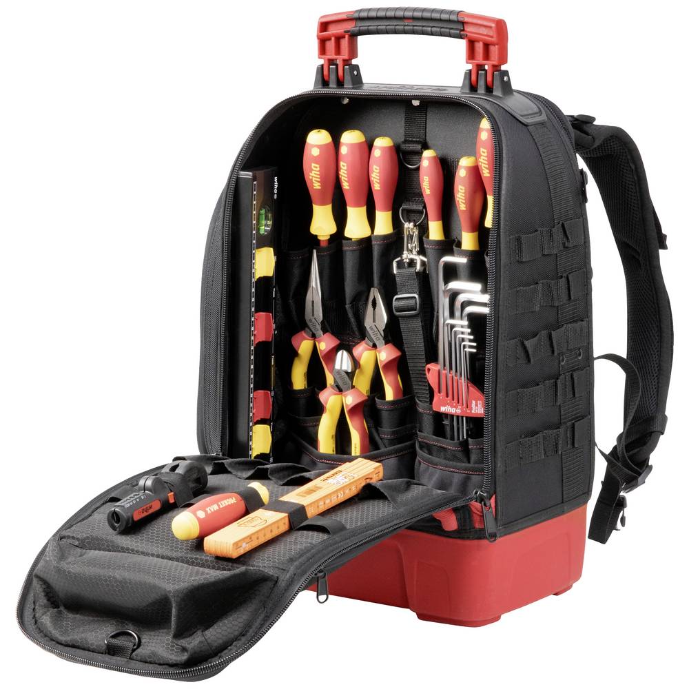 Wiha Gereedschapsrugzak (gevuld) 27-delig Electricien (l x b x h) 385 x 260 x 530 mm