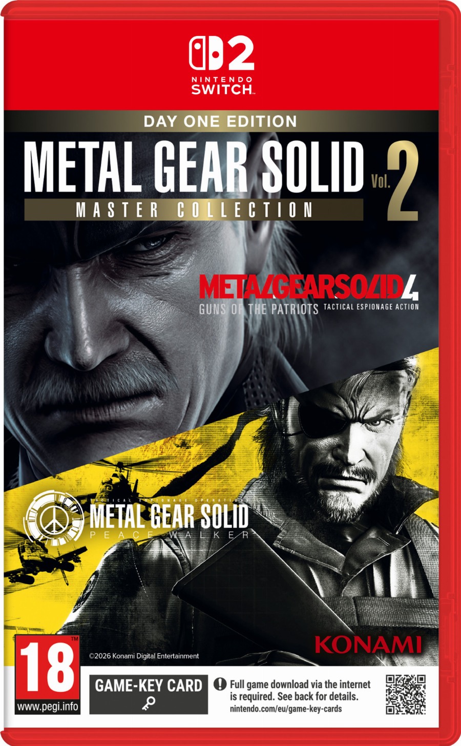 Metal Gear Solid: Master Collection Volume 2 – Day One Edition