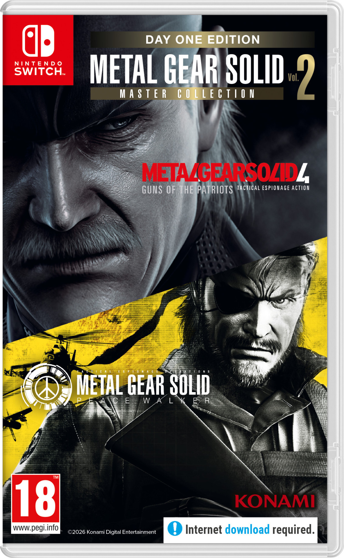 Metal Gear Solid: Master Collection Volume 2 - Day One Edition