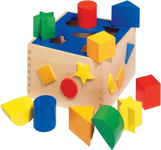 Goki Houten Sorteerbox 1