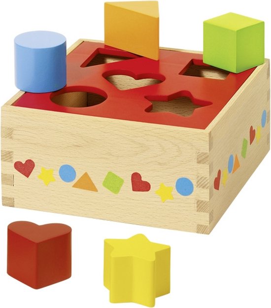 Goki Houten Sorteerbox Basis 1