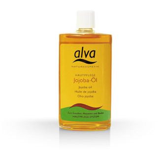 alva biologische jojoba-olie, puur natuurlijk 125 Olie