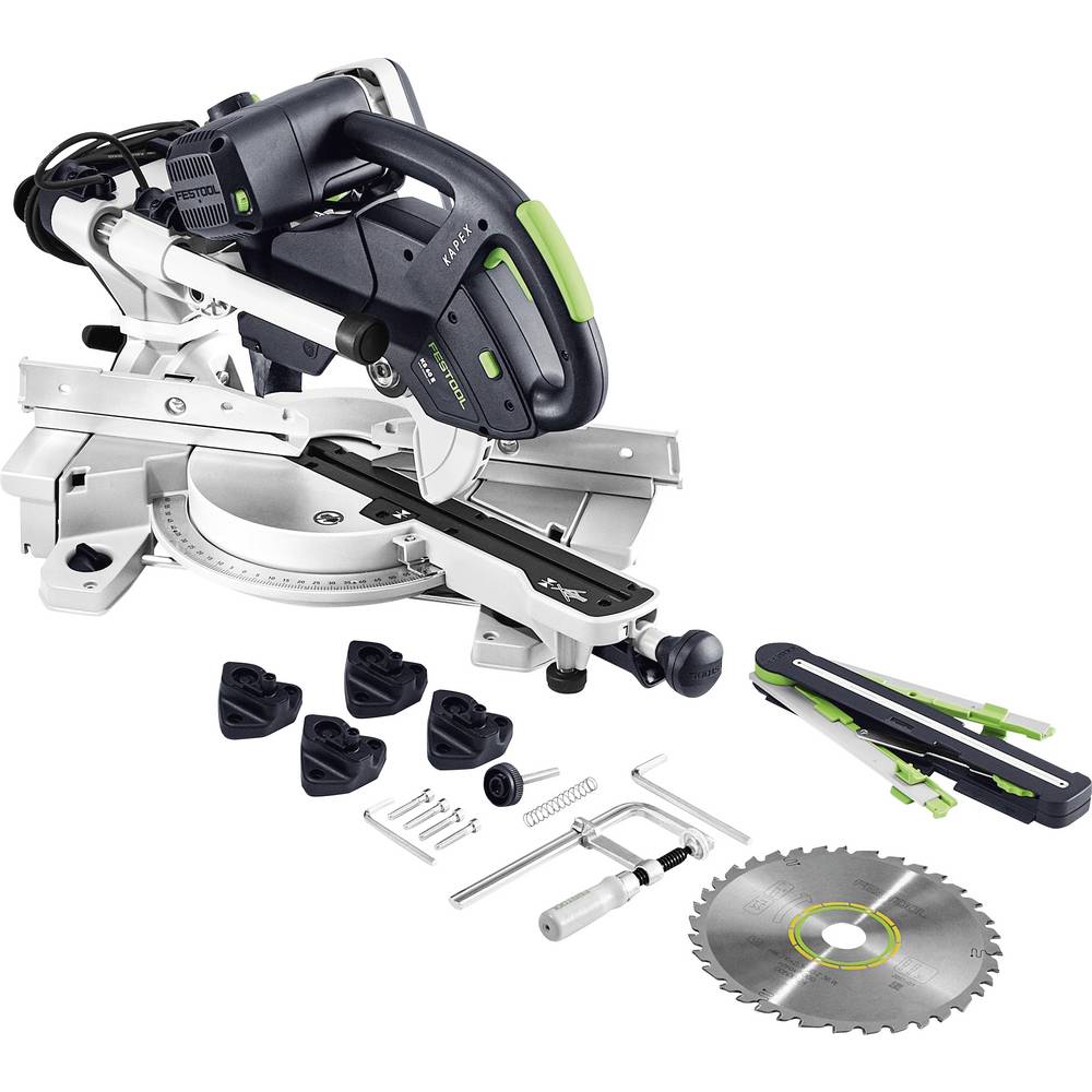 Festool KS 60 E-Set Kap- en afkortzaag 1200 W 216 mm