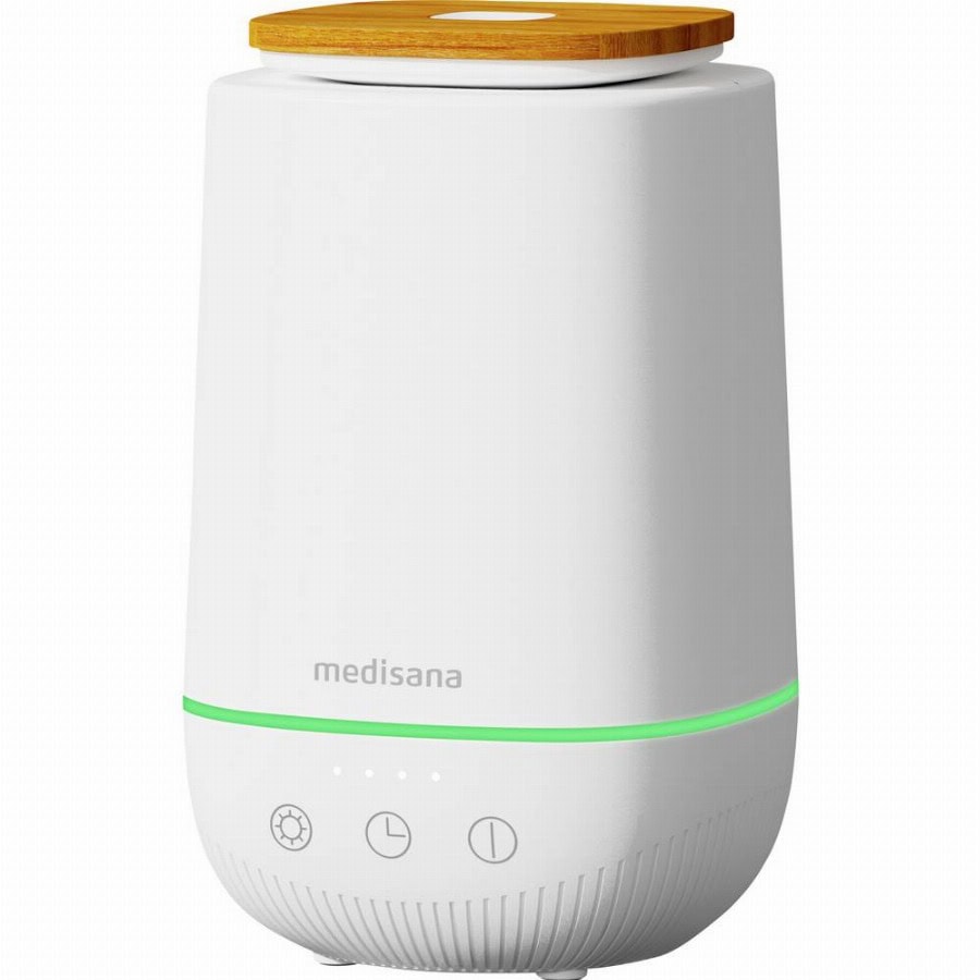 Medisana AD 650 Aroma-luchtverfrisser 1 stuk(s) Wit, Bamboe