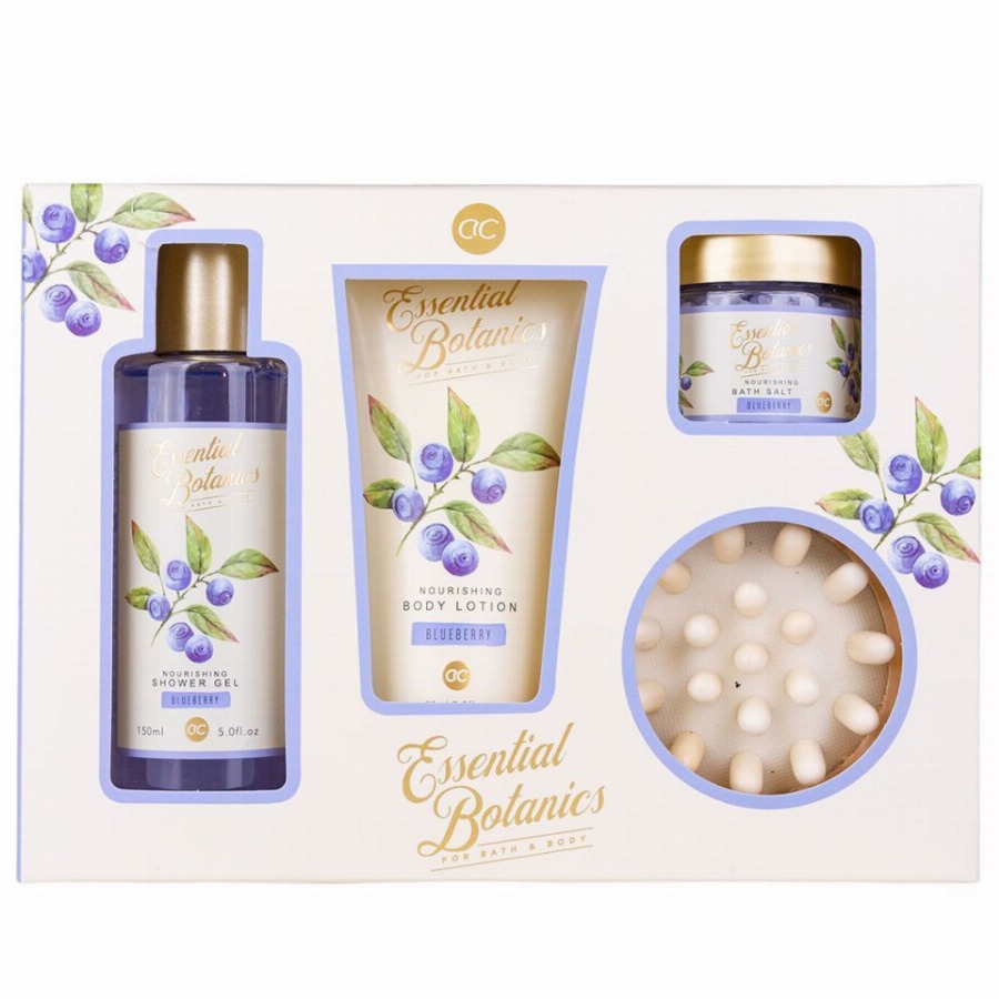 Accentra Badset Essential Botanics – Blauwe Bes 1 Set