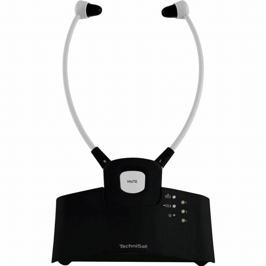 TechniSat STEREOMAN ISI 3 In Ear oordopjes Radiografisch, Bluetooth Zwart Volumeregeling HiFi