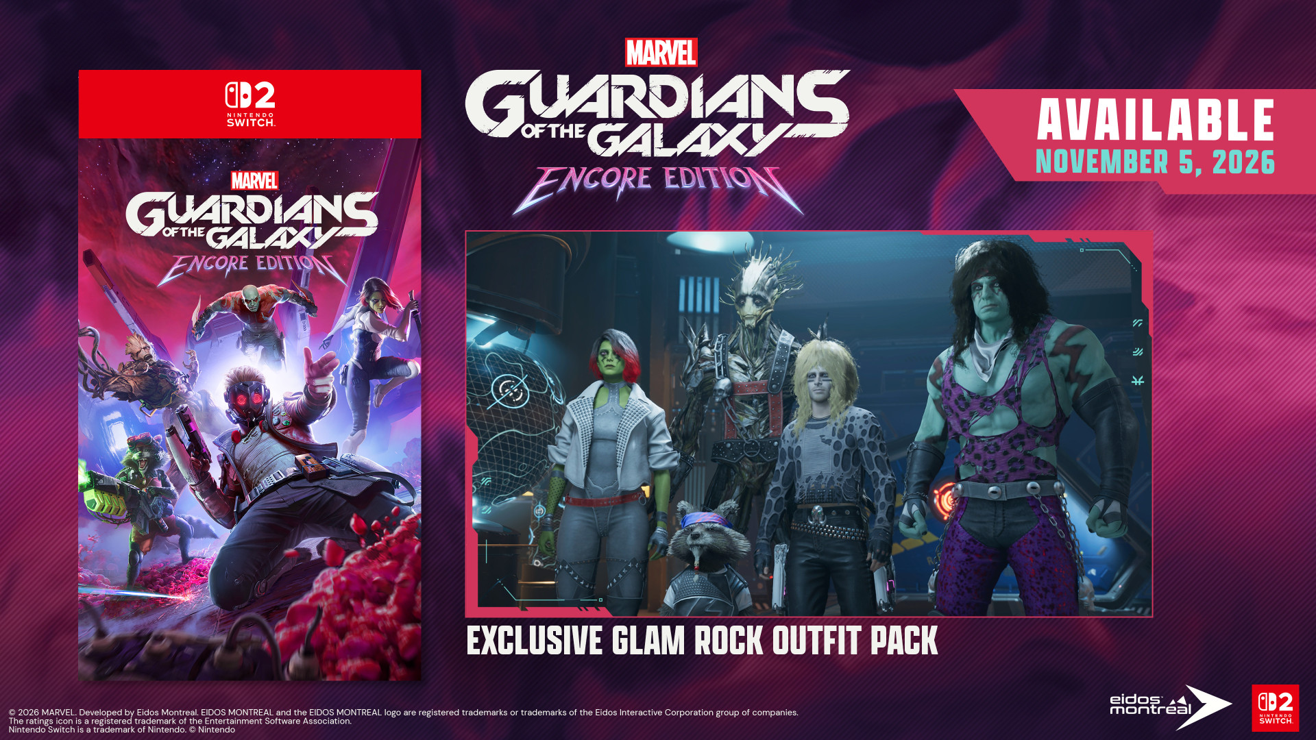 Marvel’s Guardians of the Galaxy Encore Edition