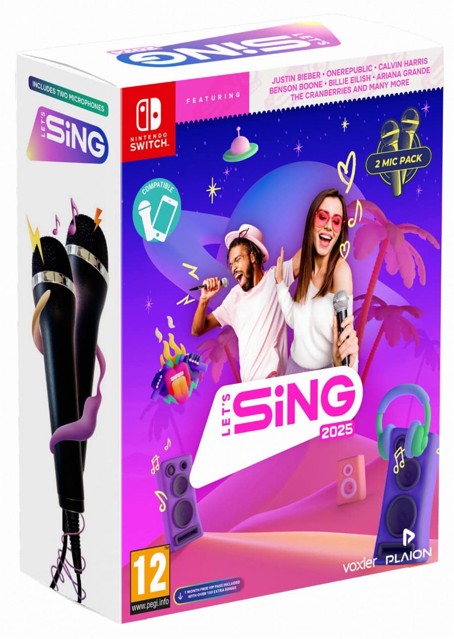 Let's Sing 2025 + 2 Microphones