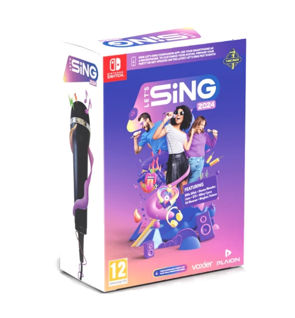 Let’s Sing 2024 + 1 Microphone
