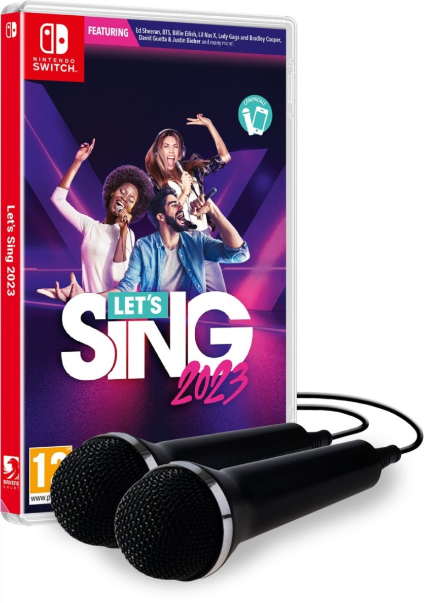 Let’s Sing 2023 + 2 Microphones