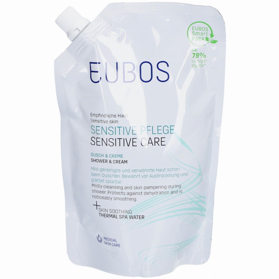 EUBOS Sensitive Douchecrème Navulling 400 Crème