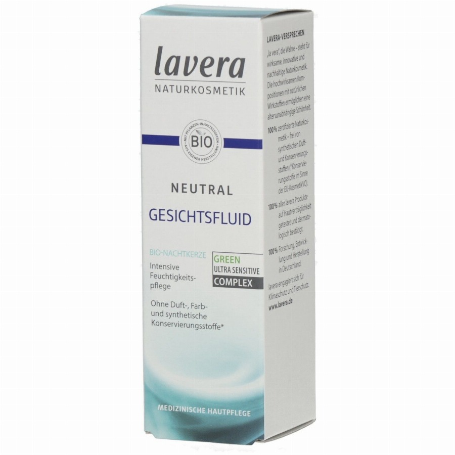 lavera Neutral Gezichtsfluid 50 Emulsie