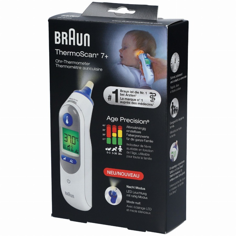 Braun ThermoScan 7+ IRT6525WE