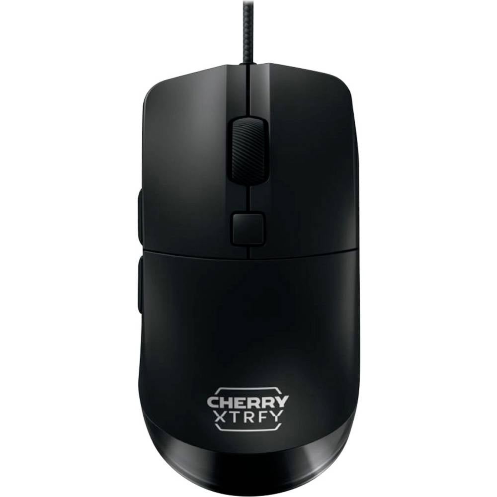 Cherry XTRFY M50 Black Wired Mouse Muis Kabelgebonden Optisch Zwart 5 Toetsen