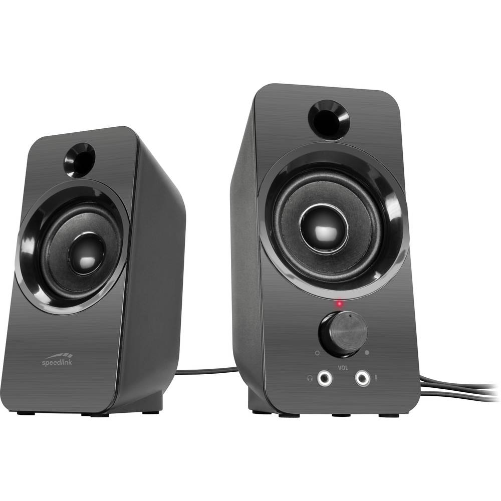 SpeedLink SL-810005-BK 2.0 PC-luidsprekers USB 6 W Zwart