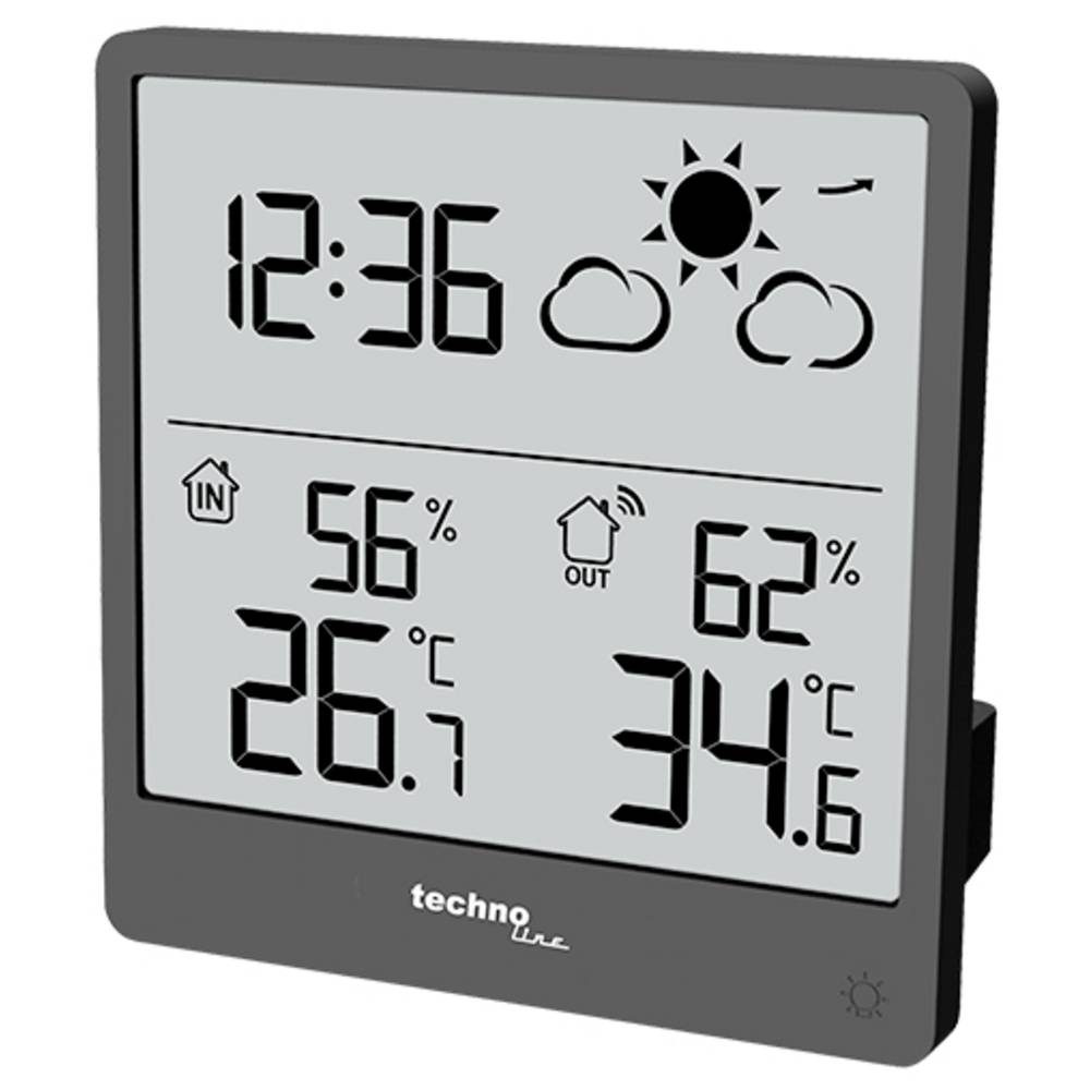 Techno Line WS9138 WS9138 Draadloos weerstation